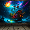 Sailing Boat Pattern | Official GlowTapestry UV Art Decor