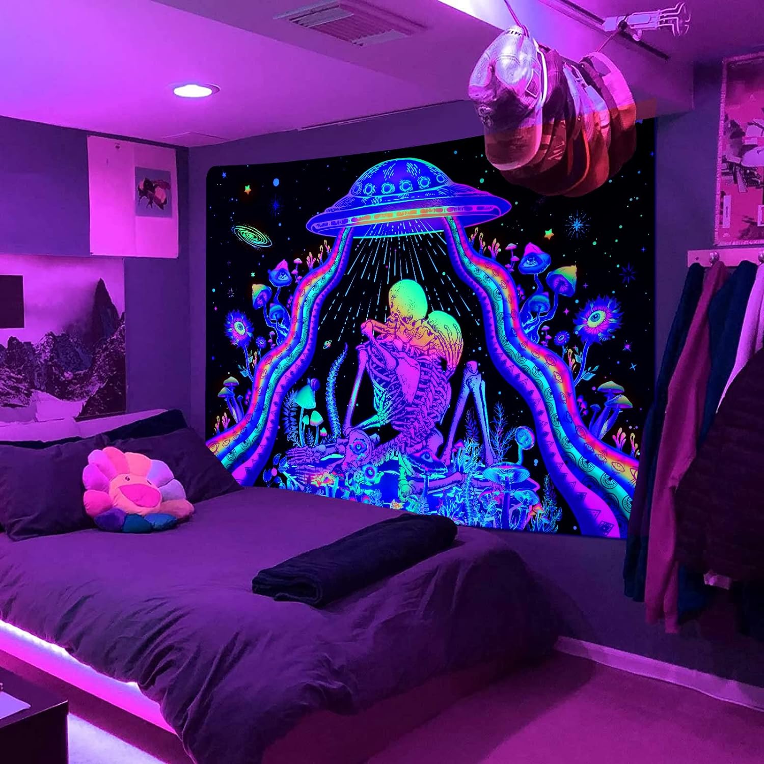 Romance of the Dead | Official GlowTapestry UV Art Decor