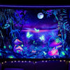 Butterfly Lake Forest | Official GlowTapestry UV Art Decor