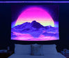 Sun Rise Mountain | Official GlowTapestry UV Art Decor