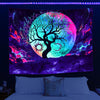 Lunar Tree of Life | Official GlowTapestry UV Art Decor