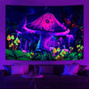 Aesthetic Mushroom | Official GlowTapestry UV Art Decor