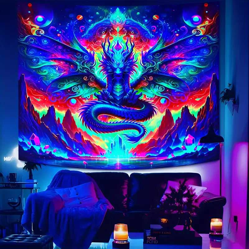 Dragon | Official GlowTapestry UV Art Decor