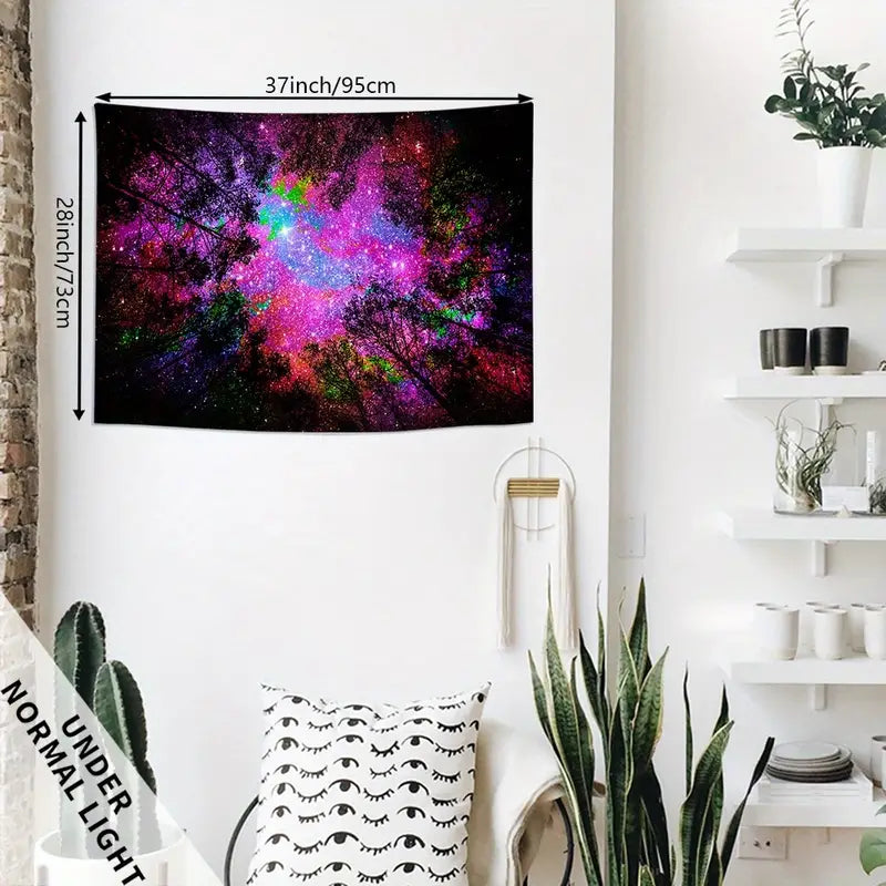 Rainbow Forest | Official GlowTapestry UV Art Decor