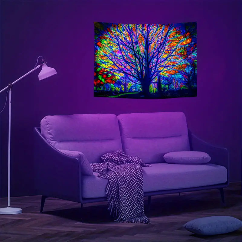 Tree of Life | Official GlowTapestry UV Art Decor