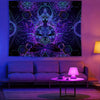 Neon Hippie | Official GlowTapestry UV Art Decor