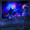 Colourful Modern Galaxy | Official GlowTapestry UV Art Decor