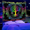 Rainbow Spiritual Tree | Official GlowTapestry UV Art Decor