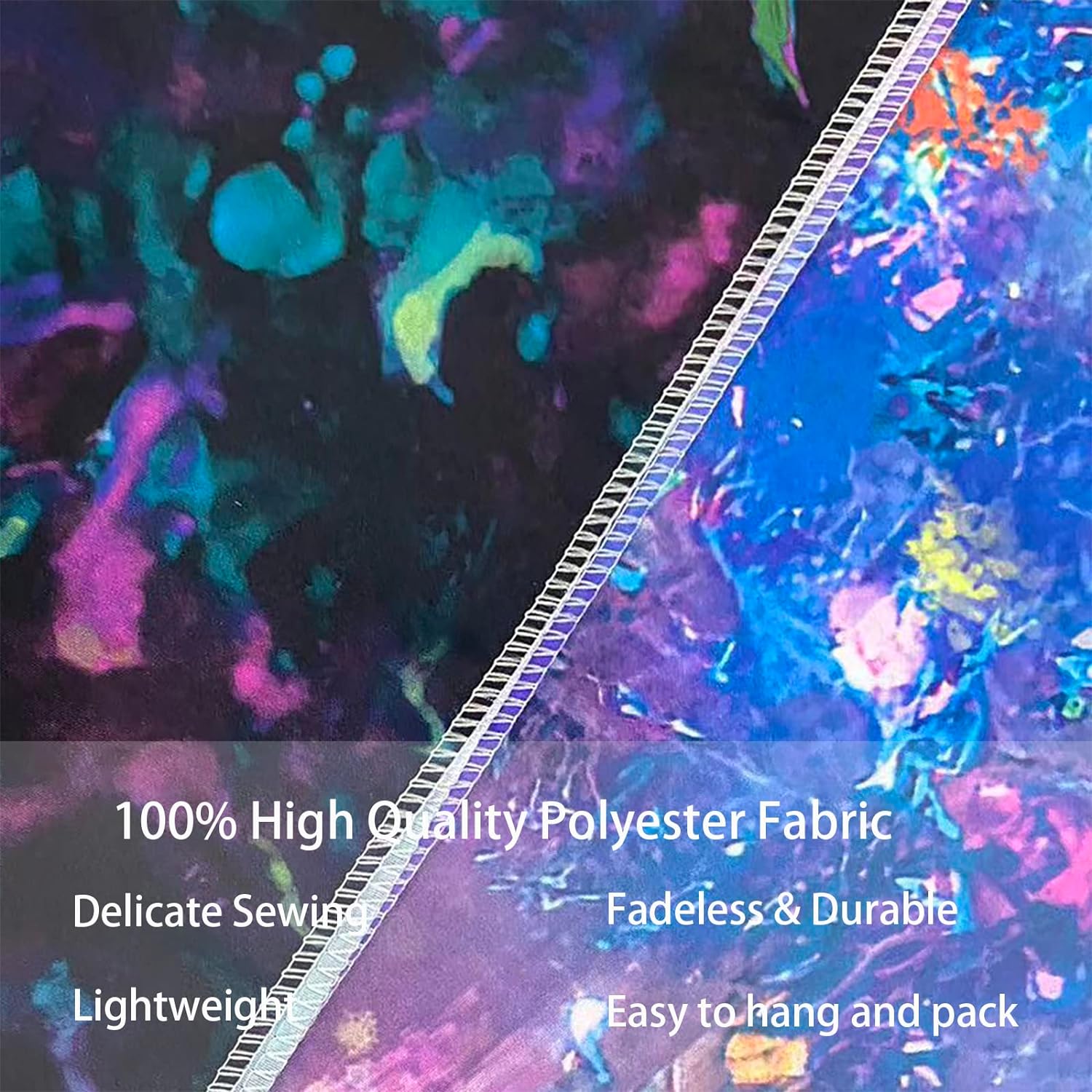 Waterfall Rainbow | Official GlowTapestry UV Art Decor