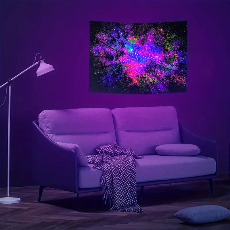 Rainbow Forest | Official GlowTapestry UV Art Decor