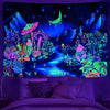 Botanical Mountain River | Official GlowTapestry UV Art Decor