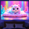 Dreamy Puppy Bliss | Official GlowTapestry UV Art Decor