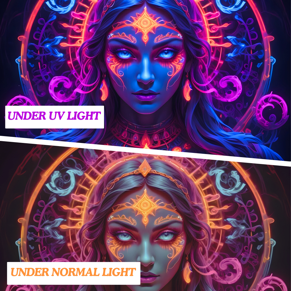 Neon Oracle | Official GlowTapestry UV Art Decor