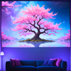 Sakura Sky Reflection | Official GlowTapestry UV Art Decor