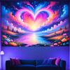 Heart of the Cosmos | Official GlowTapestry UV Art Decor