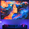 Celestial Flow | Official GlowTapestry UV Art Decor