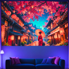 Sakura Lantern Stroll | Official GlowTapestry UV Art Decor