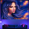 Cosmic Godess | Official GlowTapestry UV Art Decor