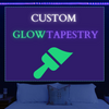 Custom GlowTapestry | UV Art Decor