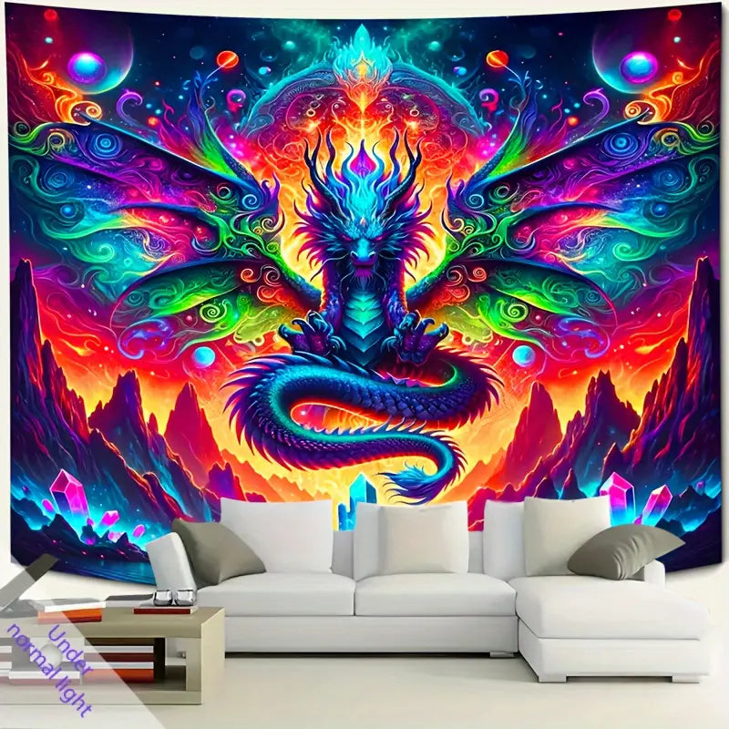 Dragon | Official GlowTapestry UV Art Decor