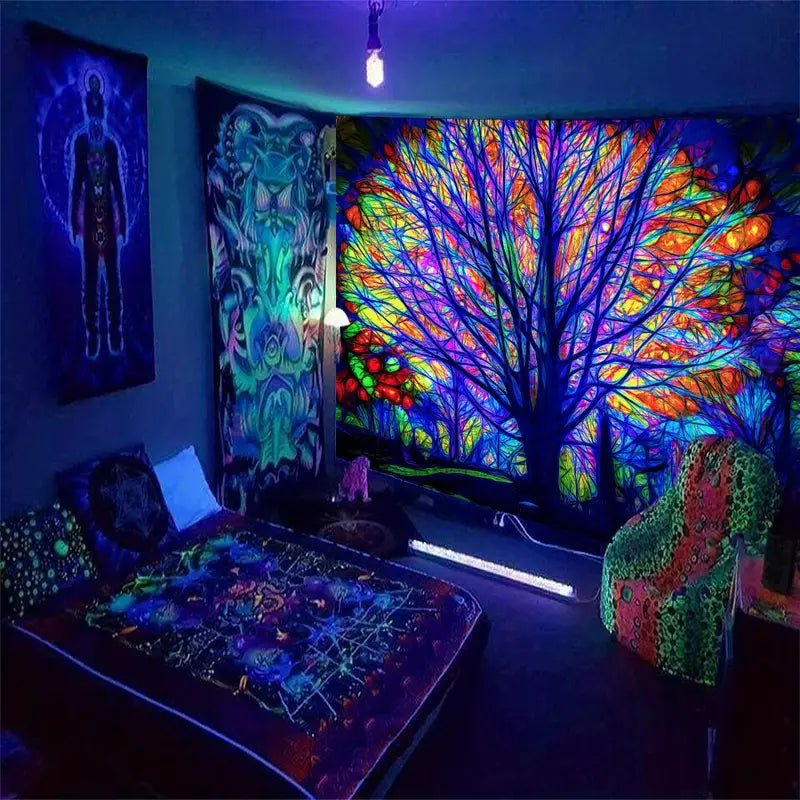 Tree of Life | Official GlowTapestry UV Art Decor