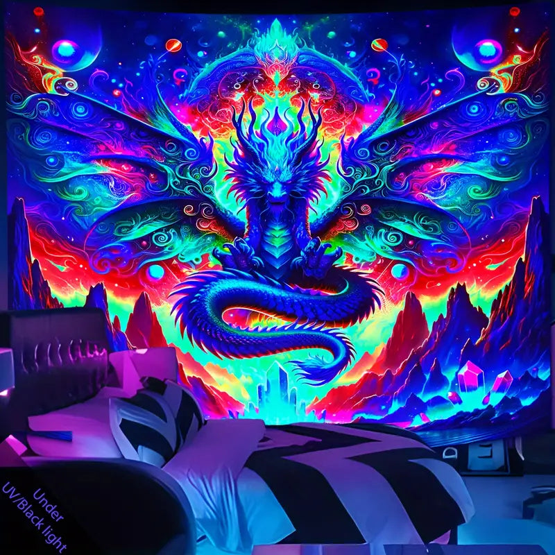 Dragon | Official GlowTapestry UV Art Decor