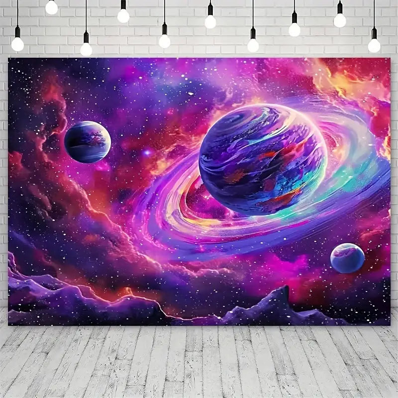 Galaxy Velvet | Official GlowTapestry UV Art Decor