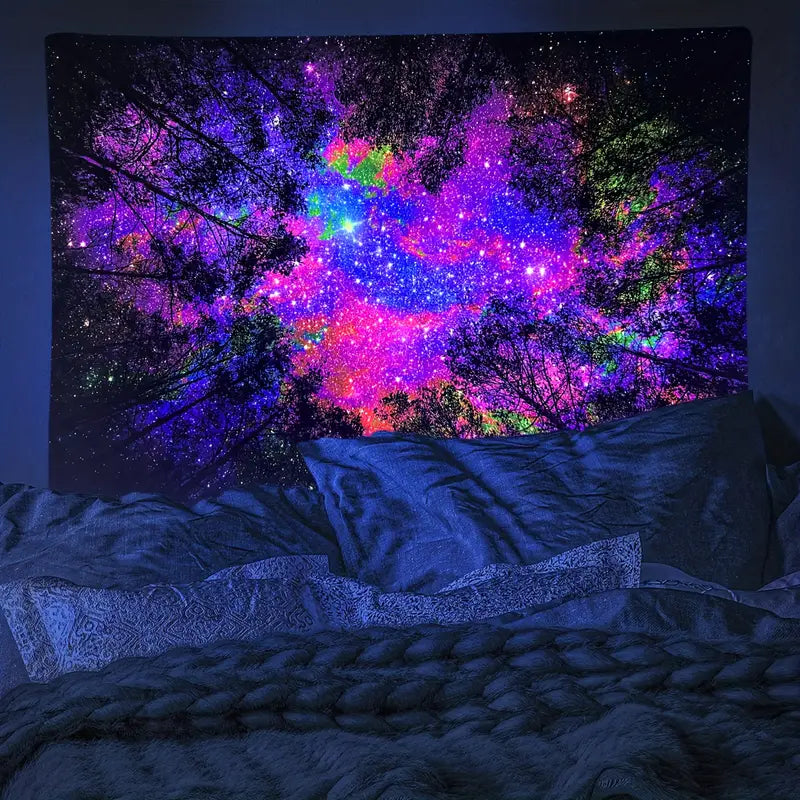 Rainbow Forest | Official GlowTapestry UV Art Decor