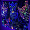 Owl Lands | Official GlowTapestry UV Art Decor