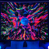 Trippy Forest | Official GlowTapestry UV Art Decor