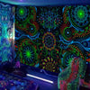 Electromagnetic Mandala | Official GlowTapestry UV Art Decor